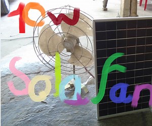 How to Make a Powerful Fan With Solar Panel