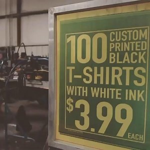 5.2K views · 1.7K reactions | Get 100 custom printed black tees - only $3.99 each! We made an awesome deal with the manufacturers and passing those savings to you! This offer ends when the blank stock runs out. Check out the link for all of the details! Together, let’s create the best t-shirt ever! | Terminus Tees | Facebook