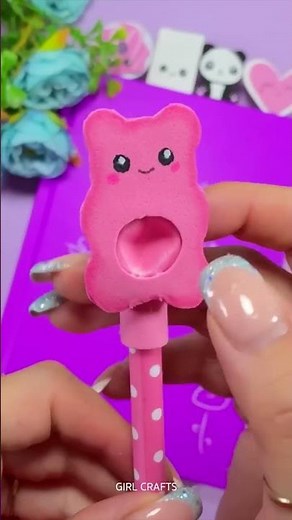 DIY - POP IT PEN TOPPER IDEAS - BACK TO SCHOOL HACKS - EASY SCHOOL SUPPLIES