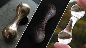 Reviewing Aroundsquare Knucklebones Ice Bone, Wenge Wood, and Mokume Gane
