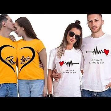 Couple T-Shirts Designs | Valentine T-Shirt | Couple Matching T-Shirt | Latest Fashion Design