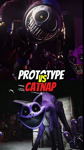 Poppy Playtime Chapter 5 Prototype vs Catnap Mystery 😱🔥#shorts