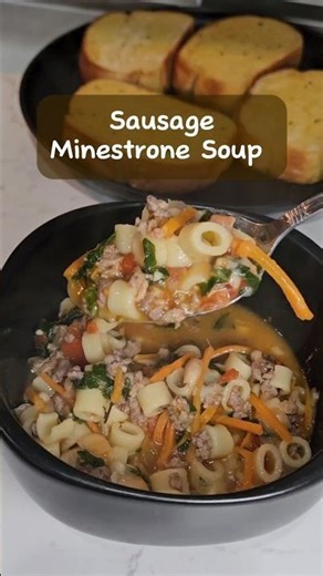 From Pantry to Bowl: Sausage Minestrone Soup in Minutes