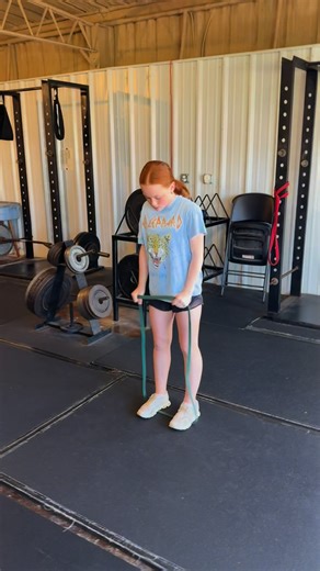 Full body workout for this cheerleader! She’s looking to gain strength and work on explosion techniques for jumps and tumbling as well as overall confidence! | Coop's Performance Gym LLC
