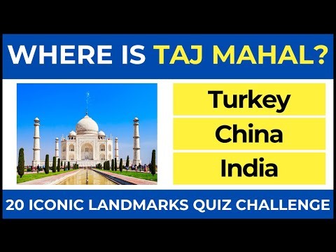 Guess the Country by Its Famous Landmark!