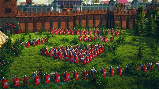 Build Roman cities & fight massive battles - Roman Triumph: Survival City Builder