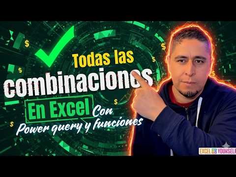 Create all possible combinations from multiple lists in Excel (Power Query and functions)