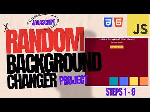 JavaScript: Build a Random Background Color Changer Debugging | Step 1-9 | FreeCodeCamp Solutions