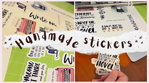 Writing Lovers Vinyl Die-cut Sticker Bundle, 12 Stickers for Writers, Laptop Stickers, Journal Sticker Pack, Sticker Bundle - Etsy