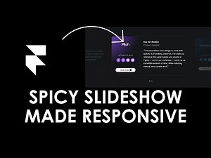 How to make a slideshow responsive in framer
