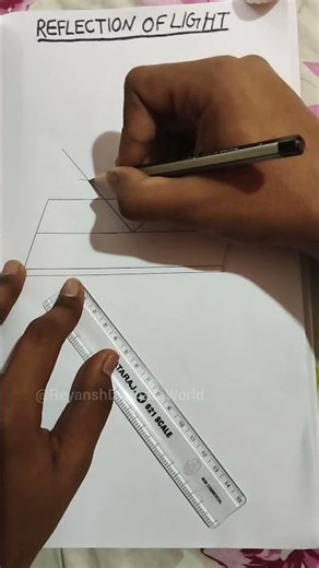 Reflection of Light Explained with Diagram #reflectionoflight #reflection @ReyanshDiagramWorld