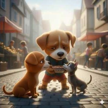 Sadak par kaam krte krte puppy ko ek aurat ko tv pr laya 🤩 #ytvideo #ytvideoviral #cartooni