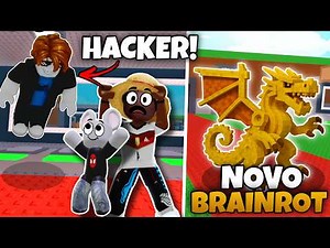 CAI COM UM HACKER no ROUBE O BRAINROT! Novo BRAINROT da ATUALIZAÇÃO