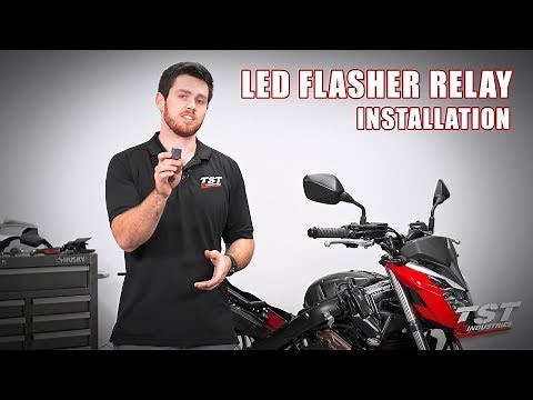 How to install an LED Flasher Relay on a 14-18 Honda CB650F by TST Industries