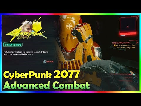 Cyberpunk 2077 Advanced Combat Tutorial | Cyberpunk 2077 Advanced Combat Training walkthrough