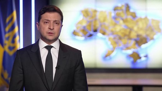 Zelenskyy speaks to Russians in address on Telegram