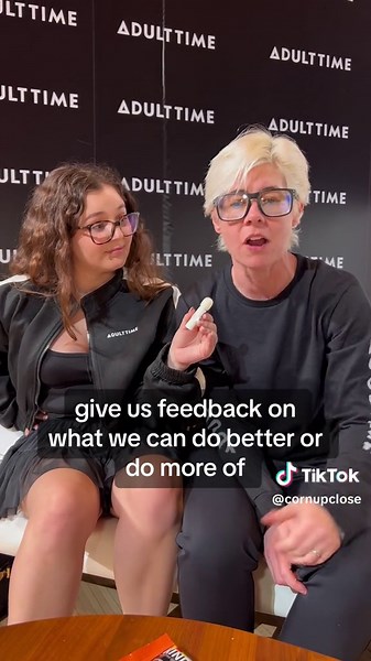 tell me im not the only one completely obsessed with #LeanaLovings 😍 @Bree Mills #x3show #interview #consent #🌽production