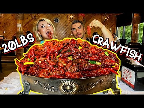 20LBS OF CRAWFISH CHALLENGE!!! #RainaisCrazy in Tennessee!! SEAFOOD MUKBANG EATING SHOW