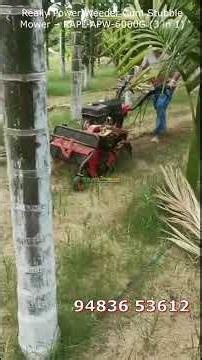Really Power Weeder Cum Stubble Mower – RAPL APW 6000G 3 in 1