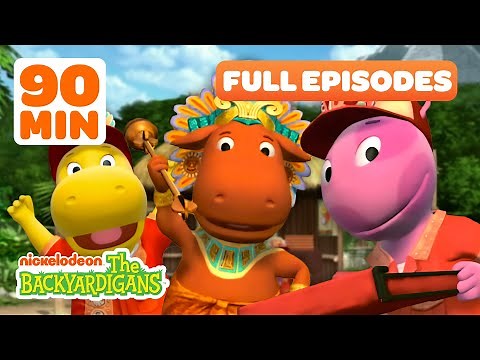 Uniqua Delivers the Best Pizza to King Tyrone! + MORE Full Episodes | 90 Minutes | The Backyardigans
