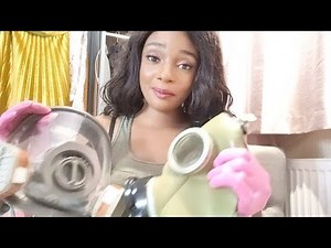 Gas Mask and Gloves Asmr