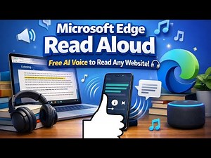 Microsoft Edge Read Aloud – Free AI Voice to Read Any Website! 🎧