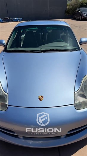 This 2001 Porsche 911 Carrera Coupe with Porsche’s 3.4-liter M96, finished in Horizon Blue Metallic