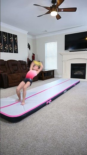 Chloe’s Guide To Master The Front Handspring On An Air Track.