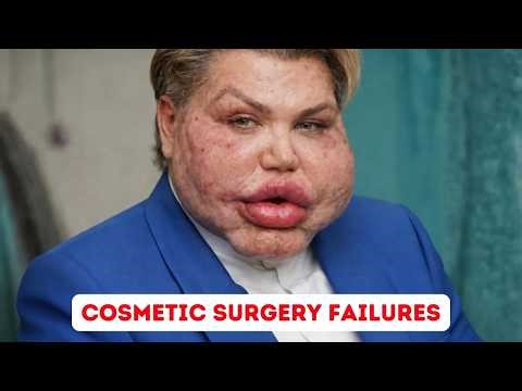Unrecognizable! 15 Shocking Celebrity Plastic Surgery Disasters That Went Too Far