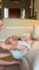 3.9M views · 95K reactions | Does anyone else’s baby go crazy when their daddy is around? 臘‍♀️ #crazybaby #funnybaby #9monthsold #momlife | nikireneejensen | Facebook
