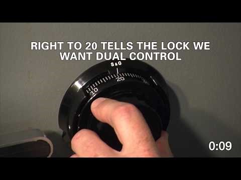 v8 S&G 2740B Lock DUAL CONTROL MODE