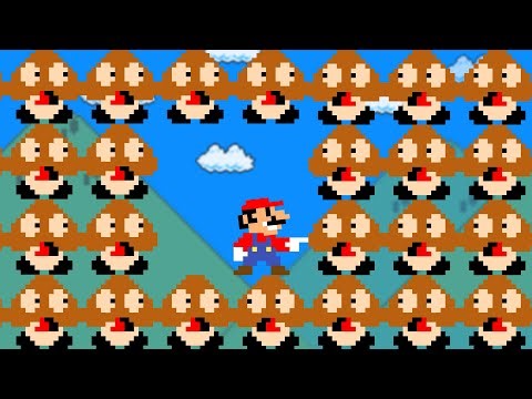 Mario Can Touch Goombas Without Losing Any Lives