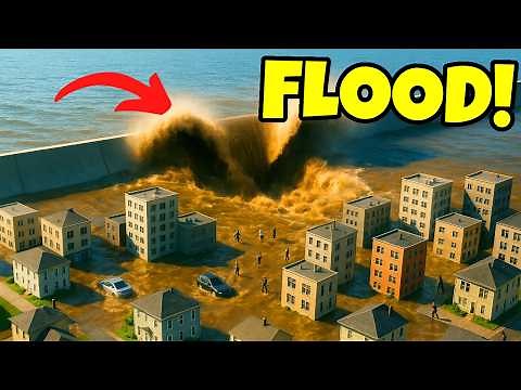 City Skylines but BELOW SEA LEVEL! Then it Floods