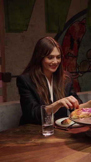 Elizabeth Olsen does the #LastMeals Lightning Round. #MythicalKitchen | elizabeth olsen last meal