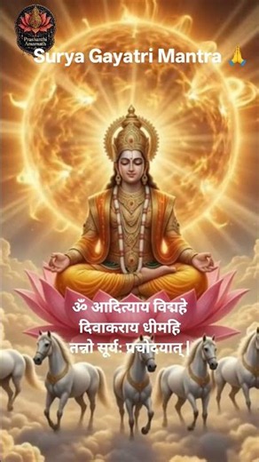 Surya Gayatri Mantra | Sunday Special | Divine Morning Meditation|Devotional Music#suryadev#bakthi