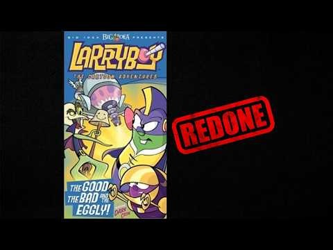 Opening To Larry-Boy: The Good, The Bad, and The Eggly 2003 VHS (Chordant)