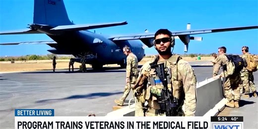 Better Living: Program trains veterans in the medical field
