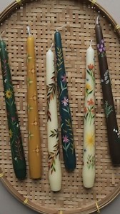 34K views · 814 reactions | The perfect little DIY for all your upcoming holiday gatherings & decorating! These painted tapers are SO simple to recreate and the more painterly (aka not perfect) they look, the better! What would you paint on yours? #diy #homedecor #interiordesign #lonefoxhome | Lone Fox | Facebook