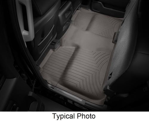 2024 Ford Explorer WeatherTech 2nd Row Rear Auto Floor Mat - Cocoa