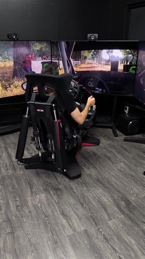 🏎️ The ImSim ALMA Simulator's advanced traction loss system was designed to replicate the unpredictability of real-world driving conditions. 🔍 This feature allows drivers to feel every shift in terrain and adapt their driving strategies in real-time, providing a deeper level of immersion and understanding of what's going on with the car, even on the most challenging rally stages! 👉 Want to configure your ImSim Simulator? Send us a DM or an email at info@imsim.eu.com.⁠ #imsim #motionsimulator 