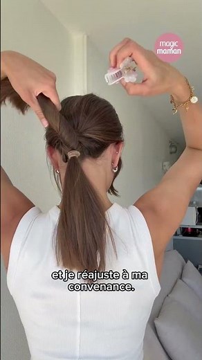 How to create a stylish ponytail in 3 minutes