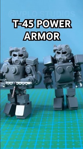 LEGO FALLOUT T45 POWER ARMOR #fallout #lego