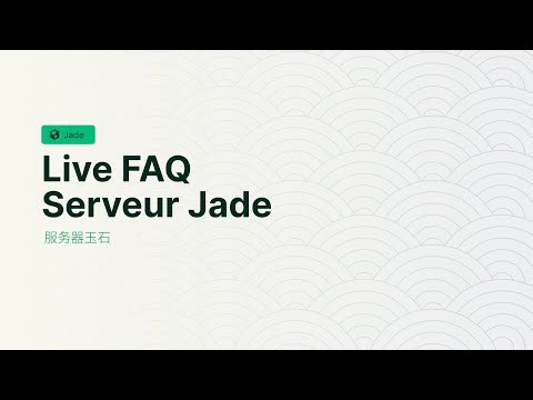 Live FAQ NationsGlory Jade !