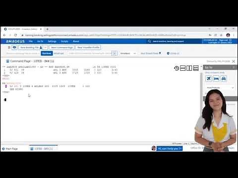 Tutorial on How to Create a Passenger Name Record (PNR) Using Amadeus System Selling Platform