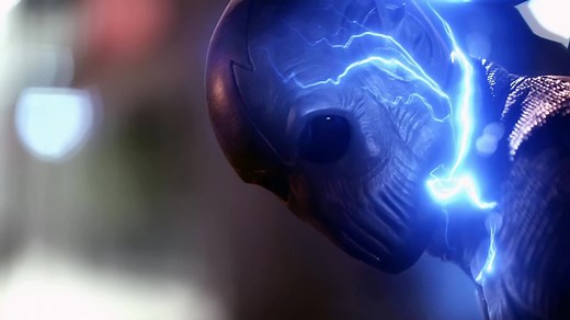 The  Flash  Zoom  Blue  Live  Wallpaper