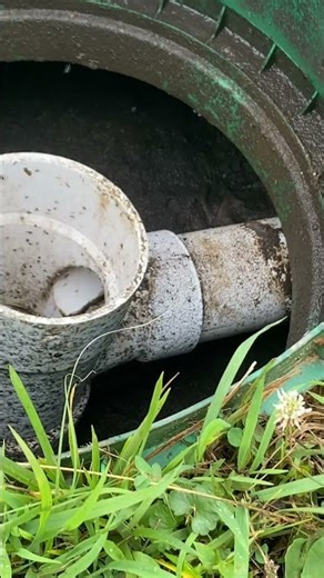 This Septic Pipe Is Installed Wrong