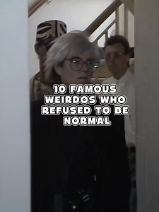 10 Famous Weirdos Who Refused to Be Normal #cast #actors #celebs #longvideo | Answered That For You