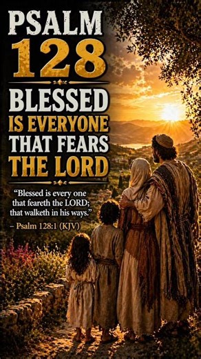 Psalm 128 – The Blessing of Fearing the Lord