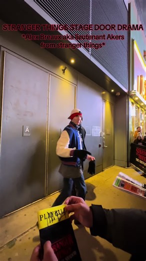 THE ACTORS KNOW ABOUT CONFORMITY GATE!!! @Alex🕷️🏀 we had such a good time and this was a one of one experience we had with an actor I’m so glad I got to go with you :))) #strangerthingsbroadway #nyc #marquistheatre #fyp #viral @Stranger Things @Netflix @Stranger Things On Stage @netflixhouse