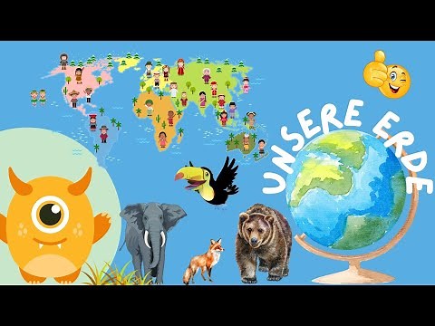 Tiere auf der ganzen Welt 🌍🐾 | Kontinente & Tiere für Kinder einfach erklärt